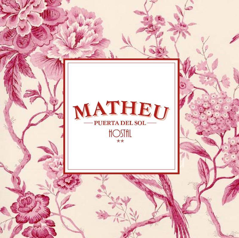 Hostal Matheu Madrid Dış mekan fotoğraf